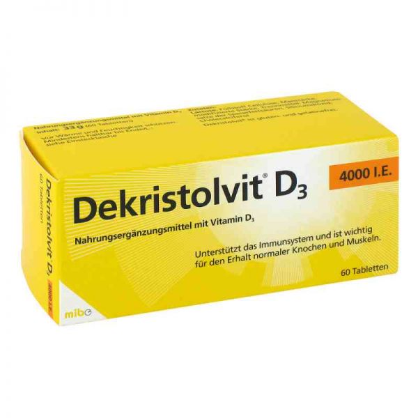 Dekristolvit D3 4.000 I.e. Tabletten (60 stk)