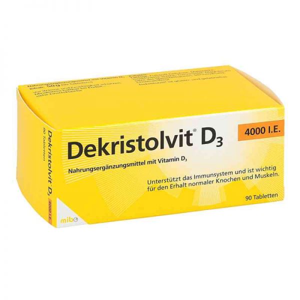 Dekristolvit D3 4.000 I.e. Tabletten (90 stk)