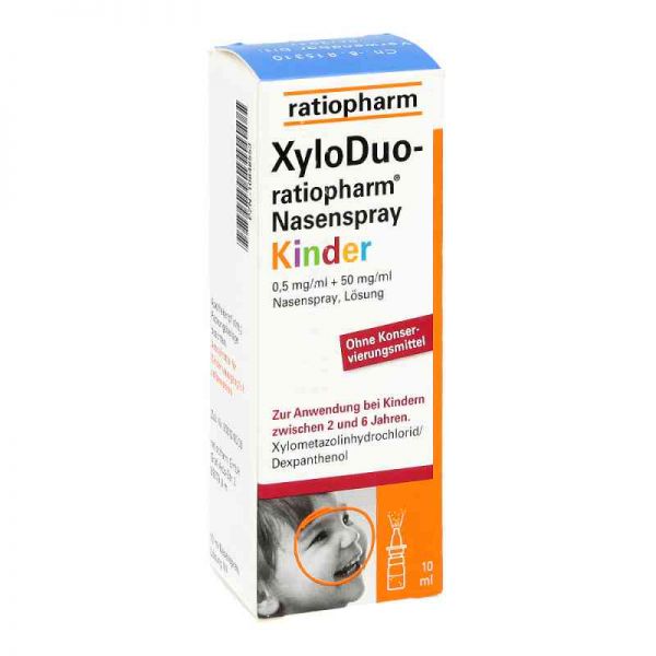 XyloDuo-ratiopharm Kinder 0,5mg/ml+50mg/ml (10 ml)