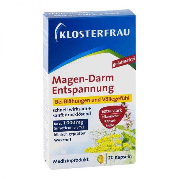 Klosterfrau Magen-darm Entspannung Kapseln (20 stk)