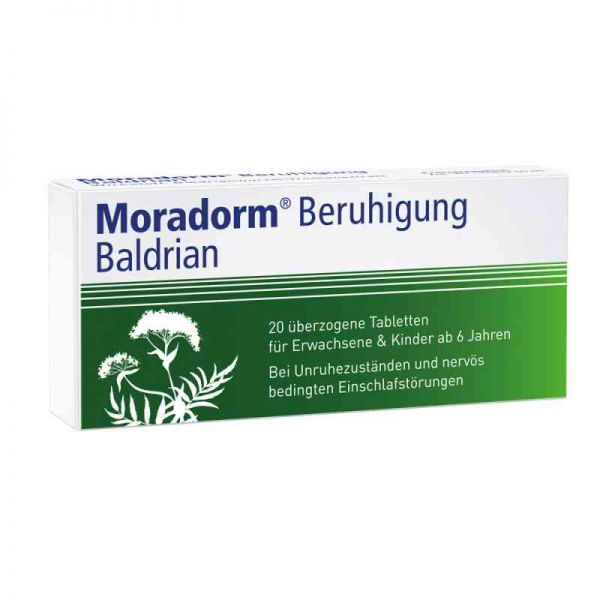 Moradorm Beruhigung Baldrian (20 stk)