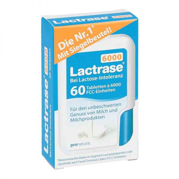 Lactrase 6.000 Fcc Tabletten im Klickspender (60 stk)