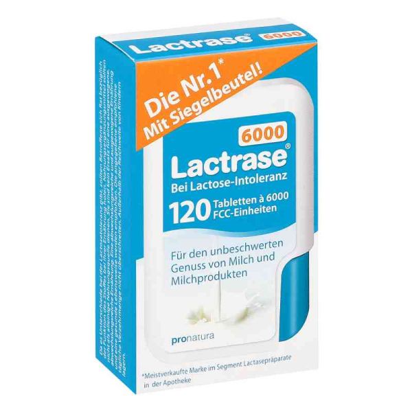 Lactrase 6.000 Fcc Tabletten im Klickspender (120 stk)