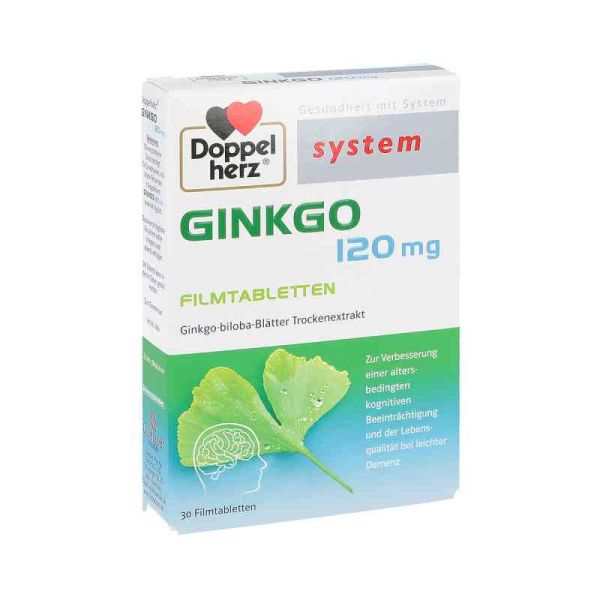 Doppelherz Ginkgo 120mg system (30 stk)