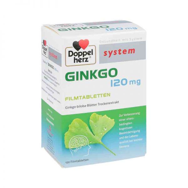 Doppelherz Ginkgo 120mg system (120 stk)