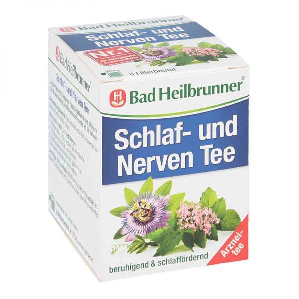 Bad Heilbrunner Schlaf- und Nerven Tee (8 stk)