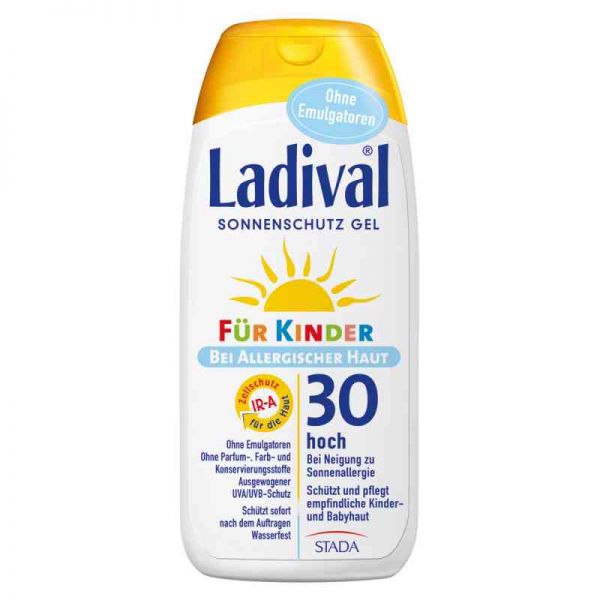 Ladival Kinder allergische Haut Gel Lsf 30 (200 ml)