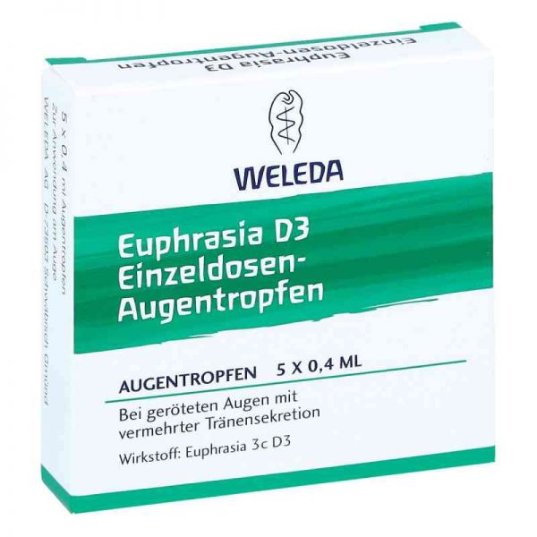 Euphrasia D 3 Einzeldosen-augentropfen (5X0.4 ml)