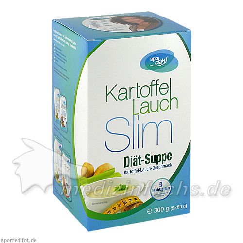 APODAY Kartoffel-Lauch Slim Packung, 5X60 G