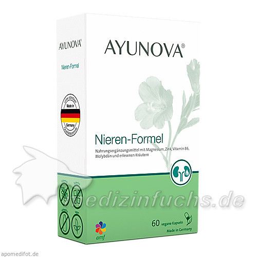 AYUNOVA Nieren-Formel, 60 ST