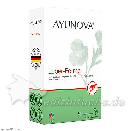 AYUNOVA Leber-Formel, 60 ST