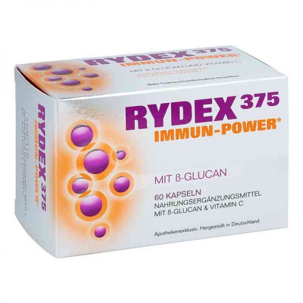 Rydex 375 Beta-glucan und Vitamin C Kapseln (60 stk)