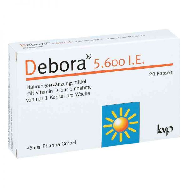 Debora 5.600 I.e. Kapseln (20 stk)