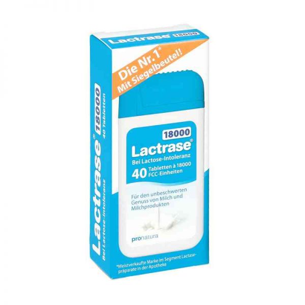 Lactrase 18.000 Fcc Tabletten im Spender (40 stk)