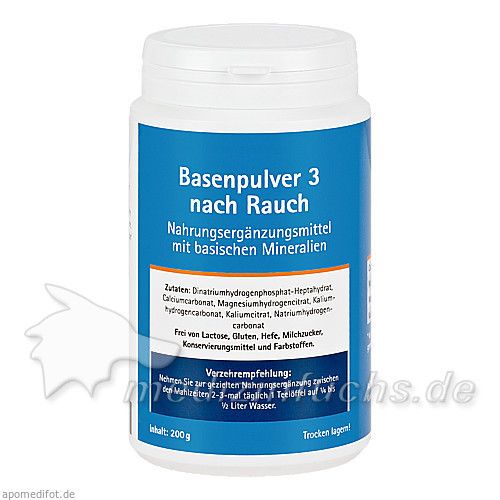 Basenpulver 3 nach Rauch, 200 G