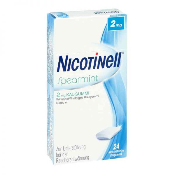 Nicotinell 2mg Spearmint (24 stk)