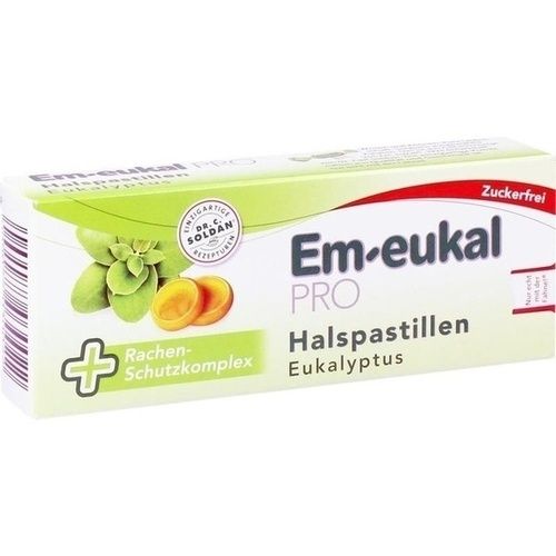 Em-eukal PRO Halspastillen Eukalyptus zfr., 30 ST