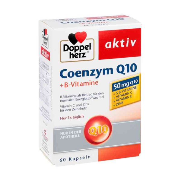 Doppelherz Coenzym Q10+b Vitamine Kapseln (60 stk)