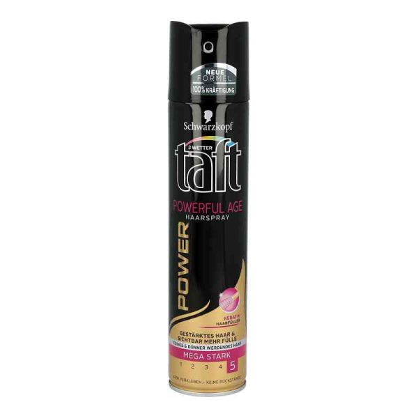 Drei Wetter Taft Powerful Age Haarspray Mega Stark Stärke 5 (250 ml)