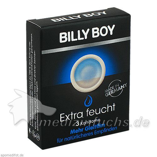 BILLY BOY Extra feucht RE 3er, 3 ST