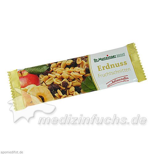 DR. MUNZINGER Erdnuss-Fruchtschnitten, 50 G