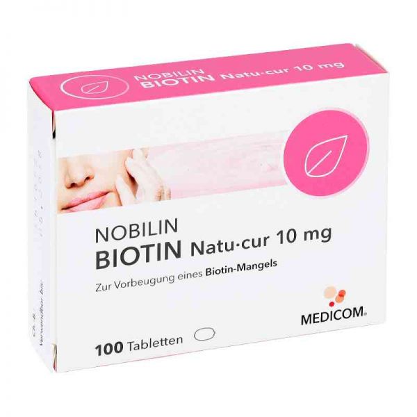 Nobilin Biotin Natu-cur 10 mg Tabletten (100 stk)