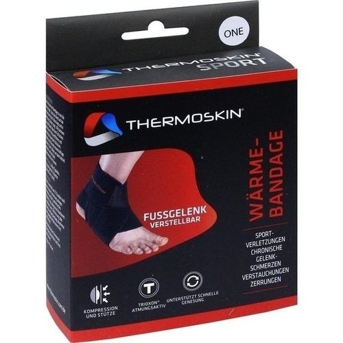 Thermoskin Wärmebandage Fußgelenk verstellbar, 1 ST