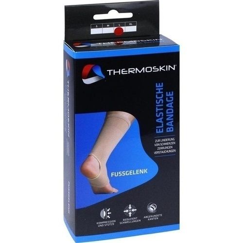 Thermoskin Elastische Bandage Fußgelenk L, 1 ST