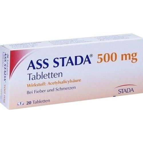 ASS STADA 500mg Tabletten, 20 ST