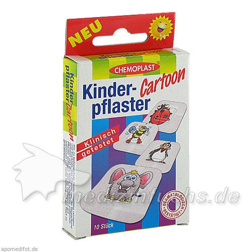 Kinderpflaster Cartoon, 10 ST