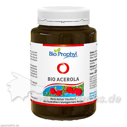 Bio Acerola C pur - 100 mg Vitamin C, 120 ST