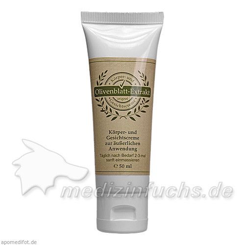 Olivenblattextrakt-Creme Tube, 50 ML