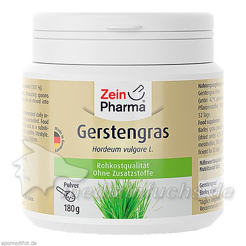 Gerstengras Rohkost Qualität Pulver, 180 G