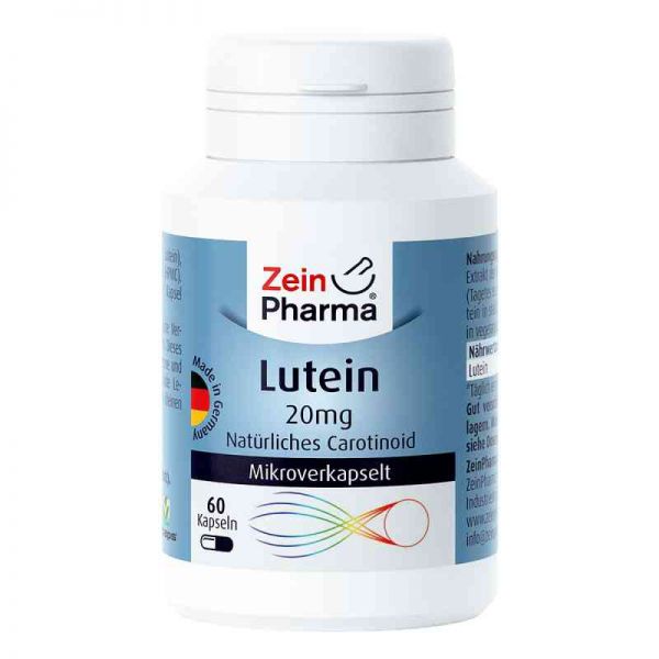 Lutein 20 mg Kapseln mikroverkapselt (60 stk)