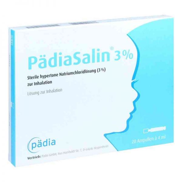 Pädiasalin 3 % Inhalationsampullen (20 stk)