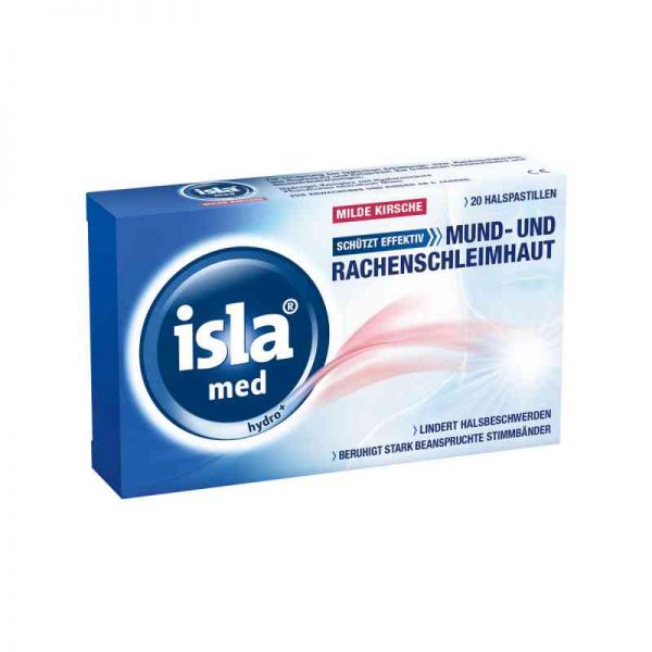 Isla Med hydro+ Pastillen milde Kirsche (20 stk)