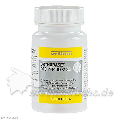 Orthobase Q10 Peptid plus 30, 120 ST