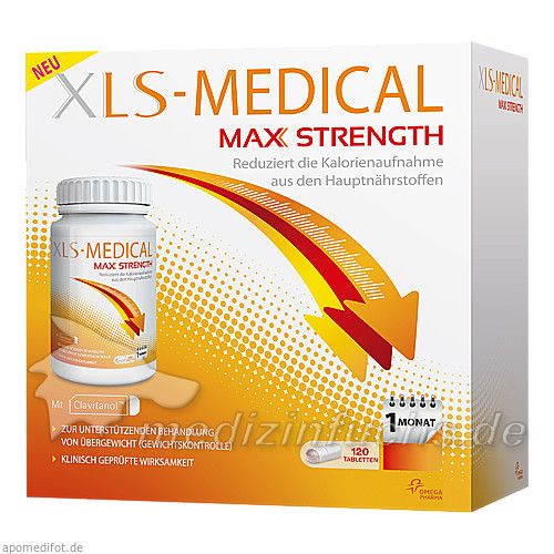 XLS Medical Max Strength Tabletten, 120 ST