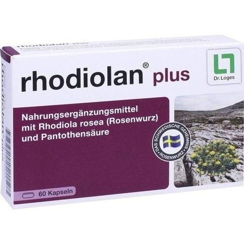 RHODIOLAN plus Kapseln, 60 ST