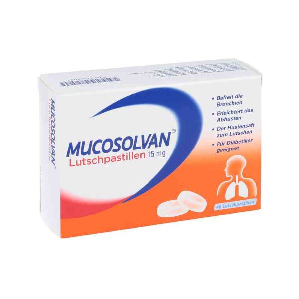 Mucosolvan Lutschpastillen 15mg (40 stk)