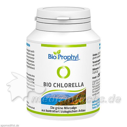 Bio Chlorella pyrenoidosa - 400mg Chlorella, 250 ST