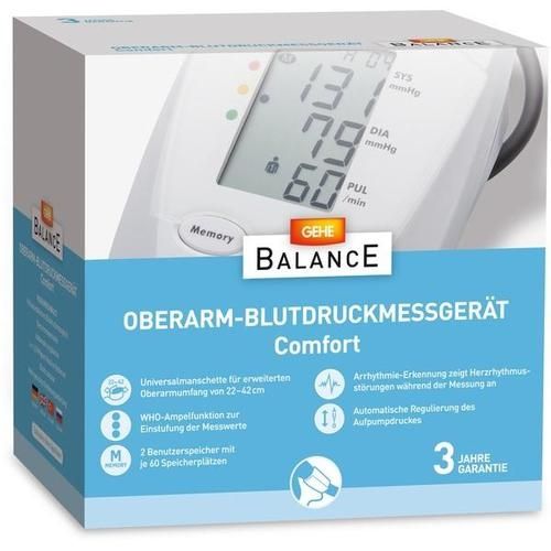 GEHE BALANCE Oberarm-Blutdruckmessgerät Comfort, 1 ST