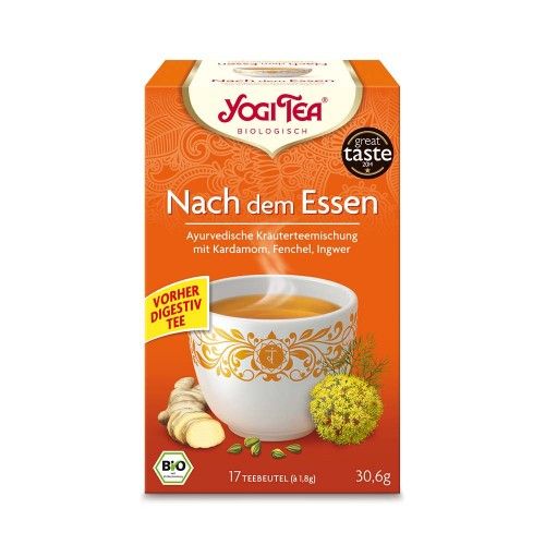 YOGI TEA Nach dem Essen Bio Filterbeutel, 17X1.8 G