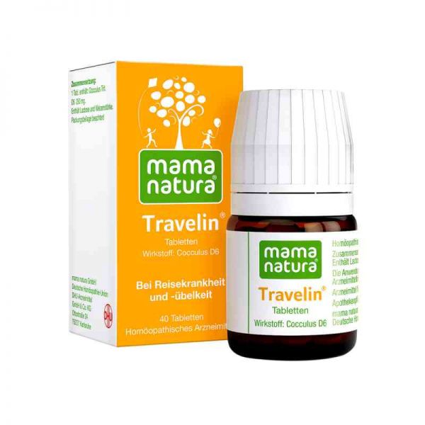 Mama natura Travelin Reisetabletten (40 stk)