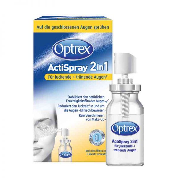 Optrex Actispray2in1 für juckende+tränende Augen (10 ml)