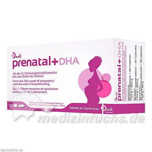 prenatal + DHA Denk, 2X30 ST