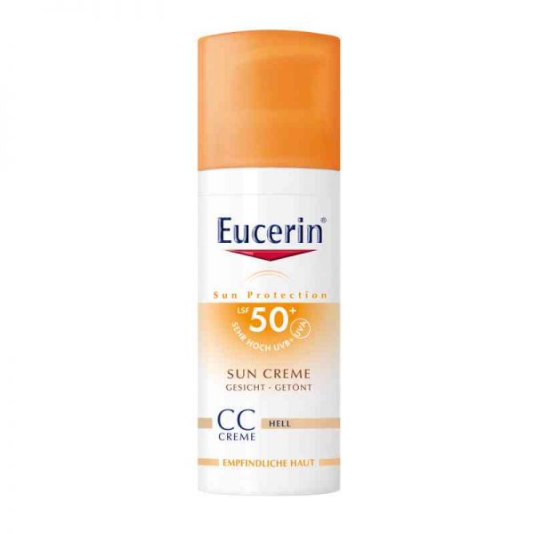 Eucerin Sun Cc Creme getönt hell Lsf 50+ (50 ml)