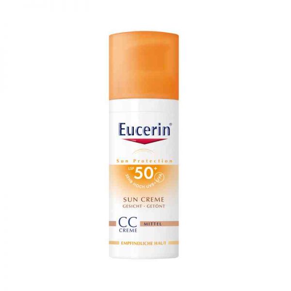 Eucerin Sun Cc Creme getönt mittel Lsf 50+ (50 ml)