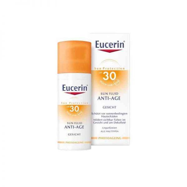 Eucerin Sun Fluid Anti-age Lsf 30 (50 ml)