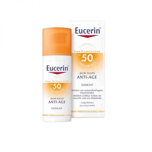 Eucerin Sun Fluid Anti-age Lsf 50 (50 ml)